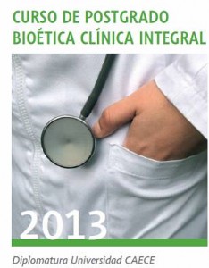 Curso de postgrado bioética clínica integral – 2013